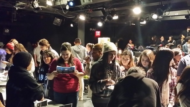 Senior Projects Academic Symposium at HERE Theater, January 2014